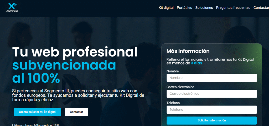opiniones sobre Elexxia en el Kit Digital