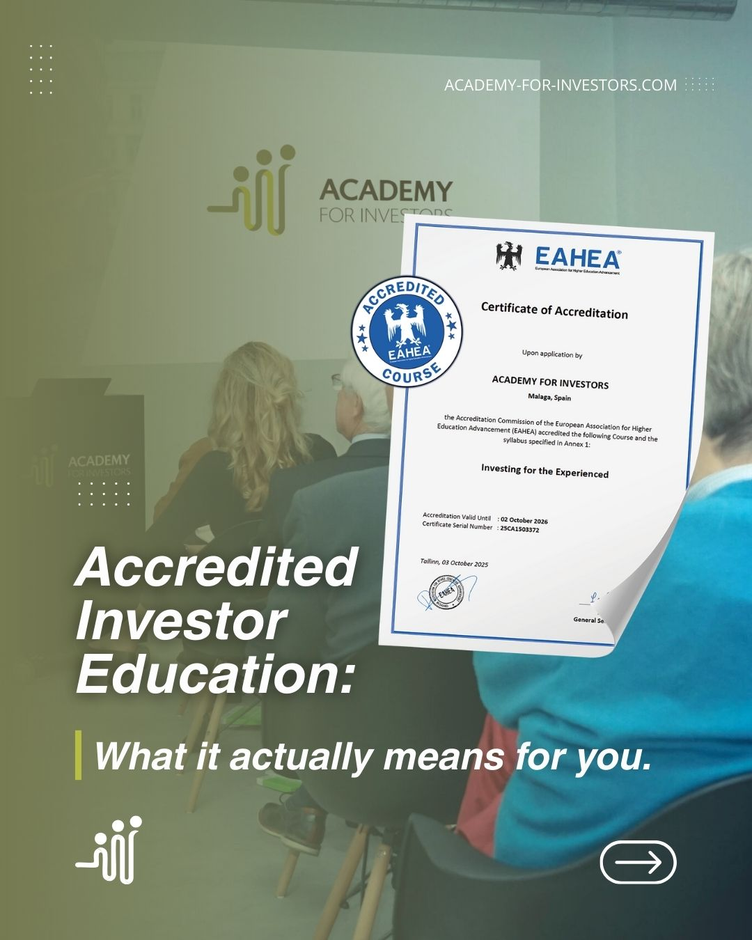 opiniones sobre Academy For Investors